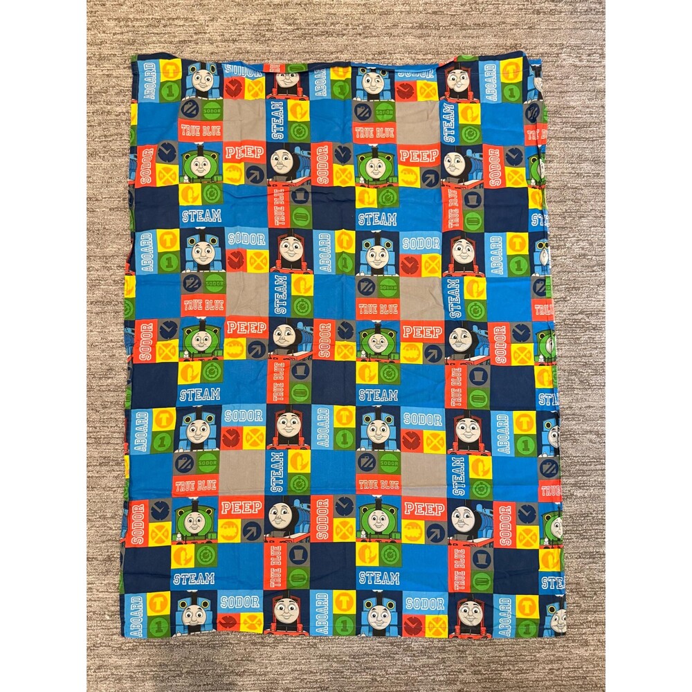Thomas the Train Flat Sheet, Vintage Thomas the Train Toddler Flat Sheet
